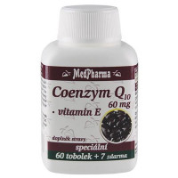 Koenzým Q10 60 mg + vitamín E -MedPharma 67 tabliet