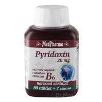 Pyridoxín (vitamín B6) 20 mg -MedPharma 67 tabliet
