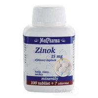 Zinok 15 mg -MedPharma 107 tabliet
